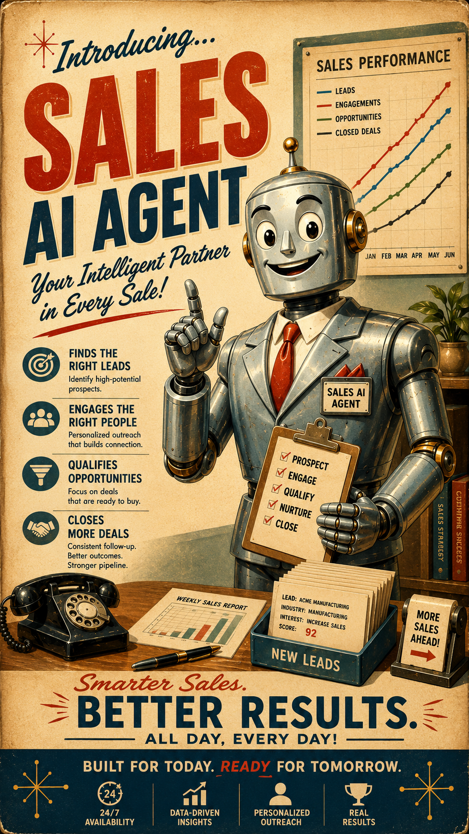 Sales Agent project poster